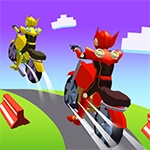 เกมส์ขับมอเตอร์ไซค์ต่อสู้ Mini Moto Speed Race