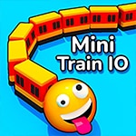 เกมส์รถไฟกินจุด Mini Train io