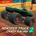 เกมส์มอนสเตอร์ทรัคเรซซิ่ง Monster Truck Crazy Racing 2
