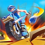 เกมส์แข่งมอเตอร์ไซค์โจมตี Moto Attack