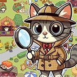 เกมส์หาของเมืองแมว Paws Off My Clues