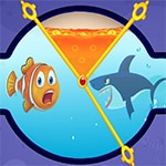 เกมส์ปริศนาปลาทอง Pin Fish Escape