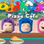 เกมส์เปิดร้านพิซซ่าริมทาง Pizza Cafe Oddbods