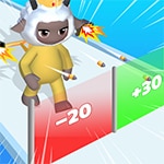 เกมส์แกะวิ่งผจญภัยเข้าช่อง Pretty Sheep Run