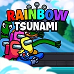 เกมส์อะมังอัสเรนโบว์ Rainbow Tsunami
