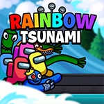 เกมส์อะมังอัสเรนโบว์ Rainbow Tsunami