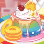 เกมส์ทำพุดดิ้งสายรุ้ง Roxie’s Kitchen: Rainbow Pudding