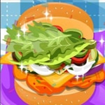 เกมส์ทำเบอร์เกอร์ทรัพเฟิล Roxie’s Kitchen: Truffle Bulgogi Burger