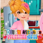 เกมส์ทำช็อคโกแลตวาเลนไทน์ Roxie’s Kitchen Valentine Date