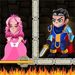 เกมส์ดึงไม้ช่วยเจ้าหญิง Save the Girl: Pin Pull