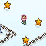 เกมส์เล่นสกีซิกแซก Skibidi ZigZag Snow Ski