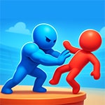 เกมส์ตัวเส้นแข่งผลักกัน Stickman Army Pusher