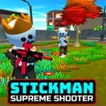 เกมส์ยิงต่อสู้หุ่นไม้ Stickman Supreme Shooter