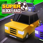 เกมส์ขับรถบล็อกสุดแรง Super Blocky Race