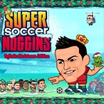 เกมส์ฟุตบอลคริสต์มาส2คน Super Soccer Noggins Xmas Edition