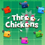 เกมส์จับคู่ยิงไก่ Three Chickens