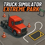 เกมส์ลากเส้นจอดรถบรรทุก Truck Simulator Extreme Park