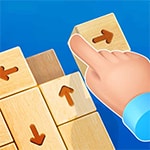 เกมส์กำจัดบล็อก Wood Block Tap Away