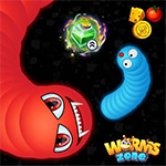 เกมส์หนอนกินของหวาน Worms Zone a Slithery Snake