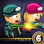 เกมส์ผจญภัยต่อสู้ซอมบี้ 6 Zombie Parade Defense 6